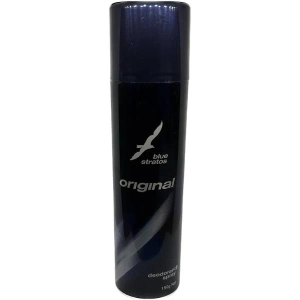 Blue Stratos Original Deodorant Spray, 150 G