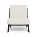 Palm Springs Fabric Armchair White by Freedom