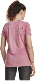 Under Armour Women's Tech Tiger Short Sleeve Pink MD