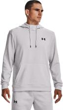 Under Armour Mens Armour Fleece Twist Hoodie Grey XL