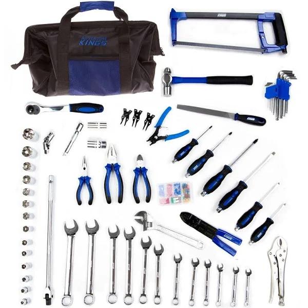 Adventure Kings All In One Bush Mechanic Kit Toolbox Diy Set 150 Piece