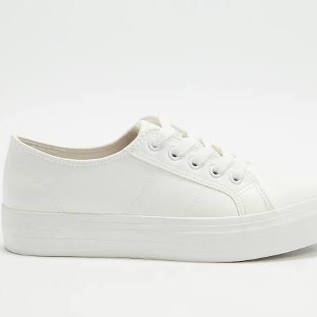 SPURR - Women's White Low-Tops - Payden Sneakers - Size 8 at The Iconic