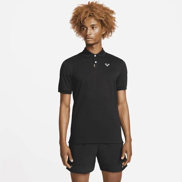 Nike Mens Rafa Slim Polo Black M