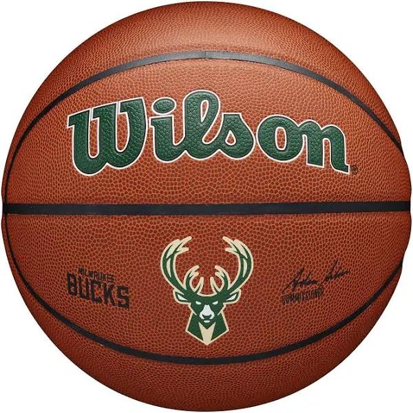 Wilson Milwaukee Bucks NBA Team Alliance Basketball - Size 7