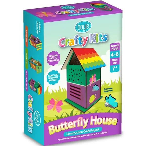 Crafty Kits Butterfly House Construction Project