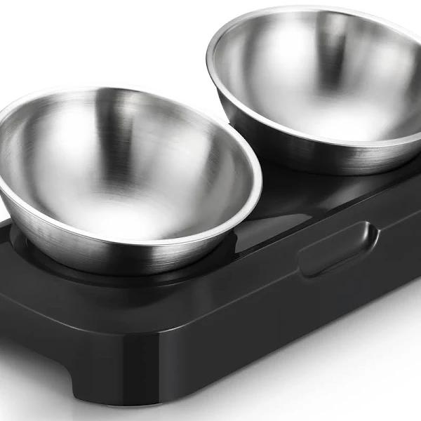 YES4PETS Stainless Steel Pet Bowl Water Bowls Portable Anti Slip Skid Feeder Dog Cat