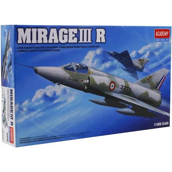 Academy 12248 1/48 Mirage IIIR Fighter Plastic Model Kit