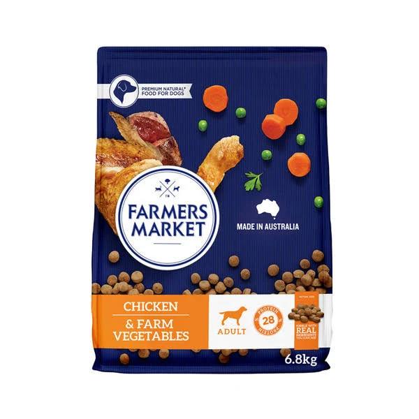 Farmers Market Adult Dry Dog Food Chicken & Farm Vegetables 6.8kg