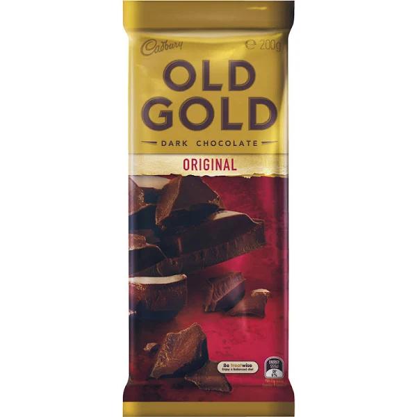 Cadbury Old Gold Original Dark Chocolate Block