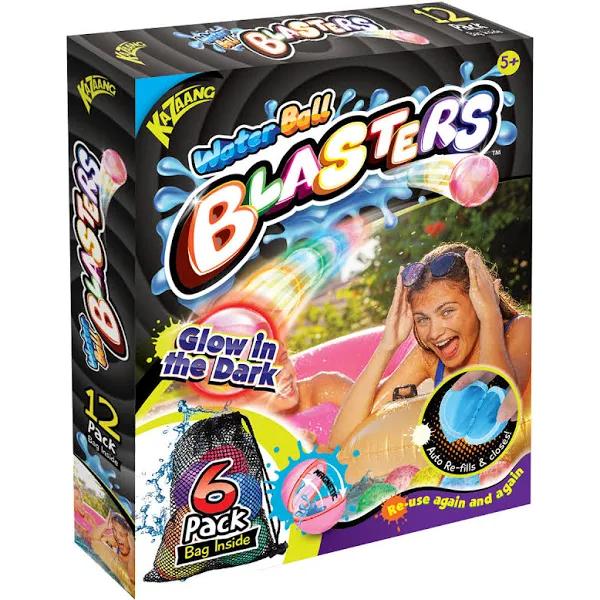 Water Ball Blasters Glow in The Dark Limited Edition 6 Pack