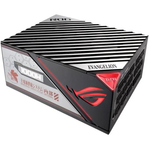 Asus Thor 1000W 80 Plus Platinum II EVA-02 Edition ATX Power Supply, ROG-THOR-1000P2-EVA-GAMING Power Supply Units (PSU)