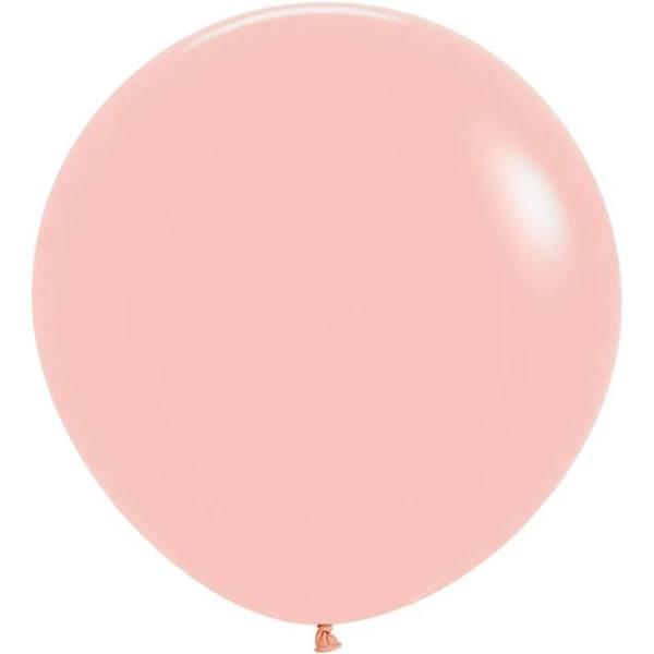 Sempertex 60cm Pastel Matte Melon Latex Balloons 663, 3 Pack