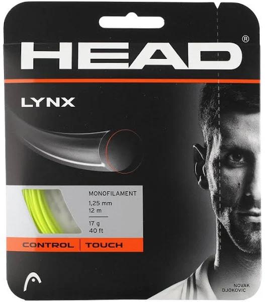 Head Lynx 1.25/17G String Set Yellow