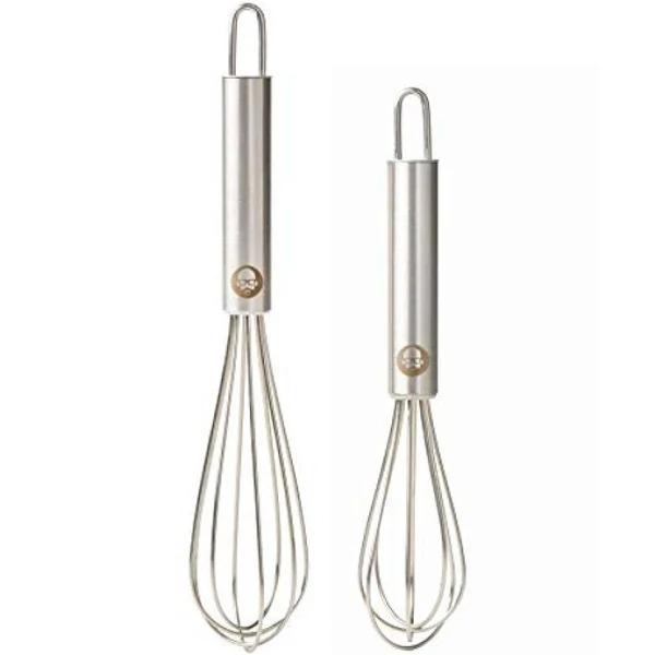 Babish Tiny Whisk Set, 2-Piece, Stainless Steel