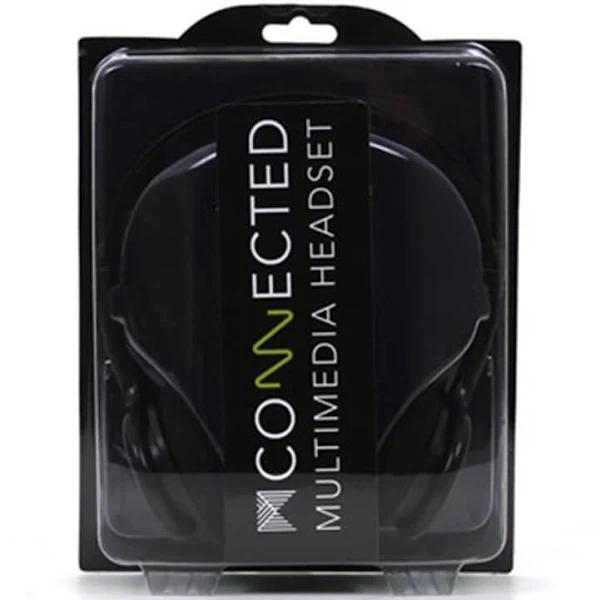 MConnected Multimedia On-Ear Headset Without Mic (Black)