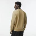 Lacoste Men's Classic Fit Crew Neck Fleece Sweatshirt Beige Size M