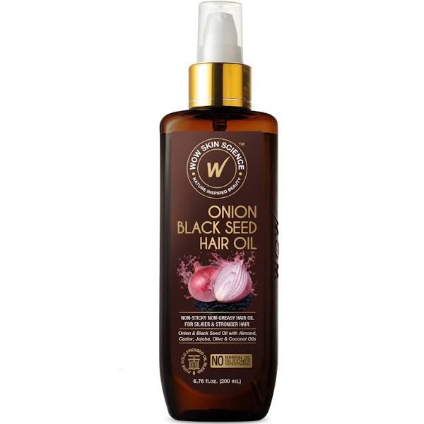 Wow Skin Science, Onion Black Seed Hair Oil