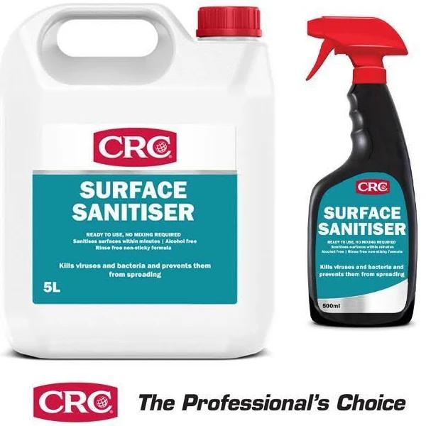 CRC 1752080 Surface Sanitiser Trigger 500ml