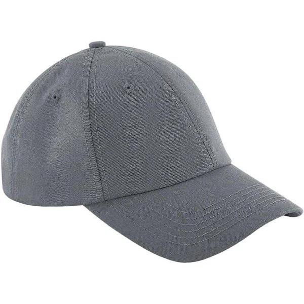 Beechfield Unisex Adult Authentic Baseball Cap Graphite Grey One Size Cotton Twill Adults Baseball Cap