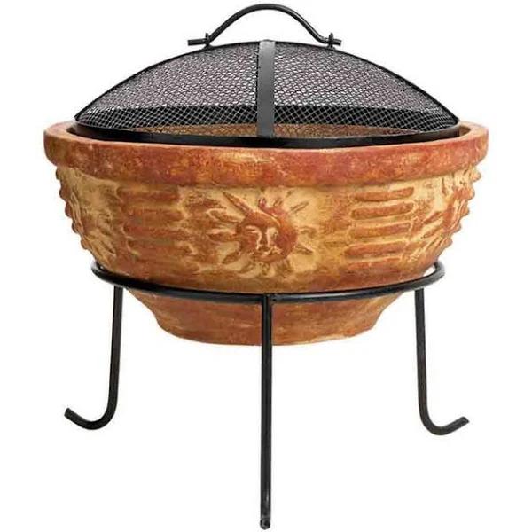 Chapala Sungod Clay Firepit