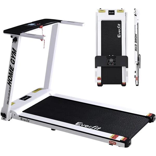 Everfit Electric Treadmill Home Gym Fully Foldable Machine - 420mm Belt White