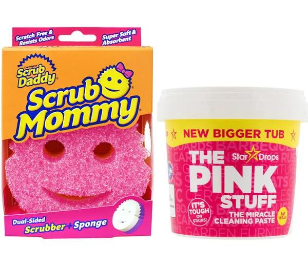 Stardrops The Pink Stuff Cleaning Paste + Scrub Mommy Sponge - AfterPay & zipPay Available