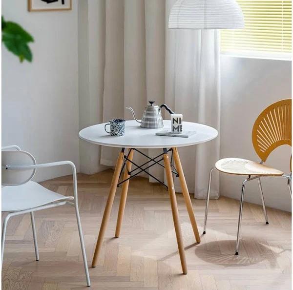 Fanle White Eames Dining Table - AfterPay & zipPay Available