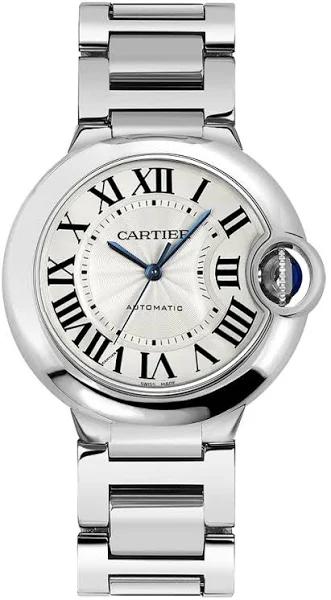 Cartier Ballon Bleu Silver Dial 36mm Women's Watch WSBB0048