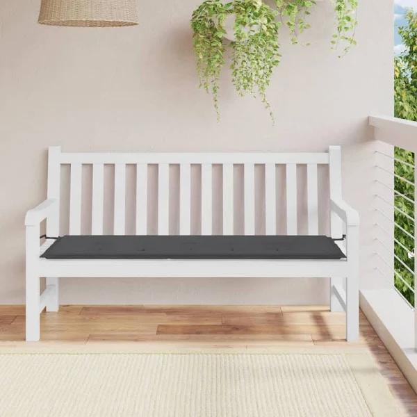 vidaXL - Garden Bench Cushion - Anthracite - 150x50x3 cm