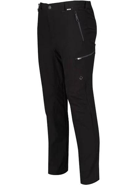 Regatta Mens Highton Trousers Black 42 Regular Leg