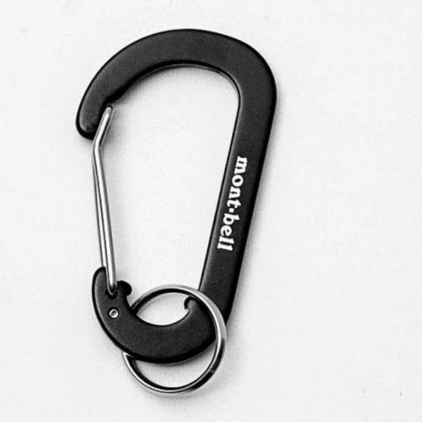 Montbell Key Carabiner Flat D Kan 6 Black