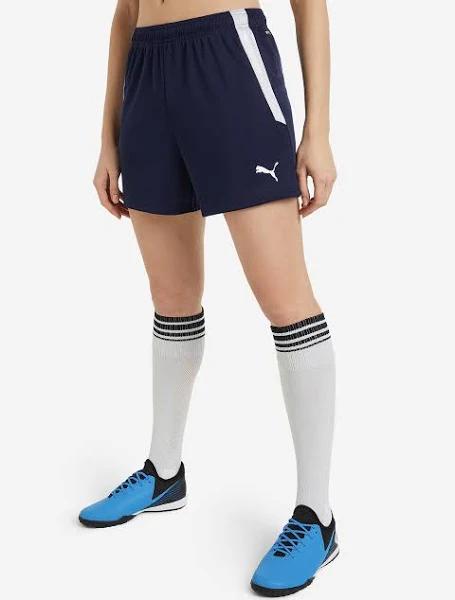 Puma Teamliga Womens Football Shorts Blue M @ Rebel Active