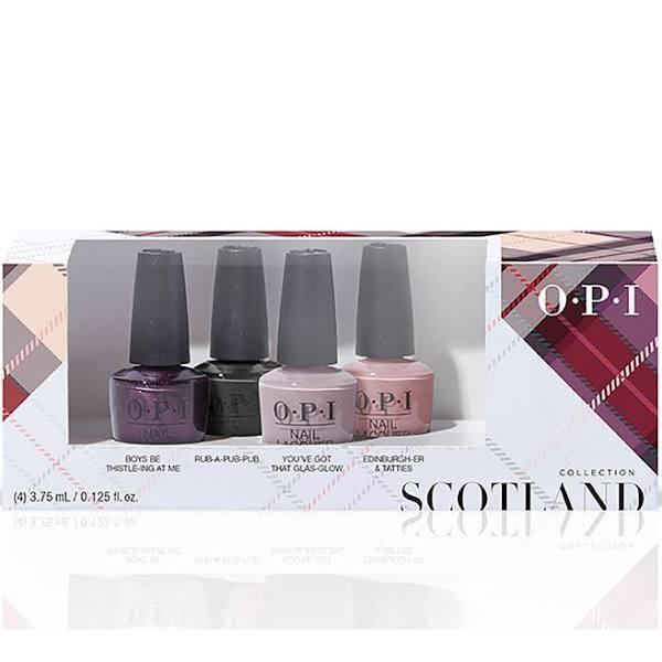 OPI Mini Nail Polish Set Scotland Collection 4pcs