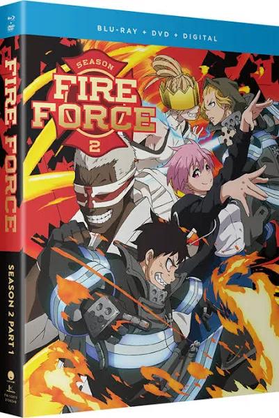 Fire Force - Season 2 Part 1 (blu Ray / DVD)