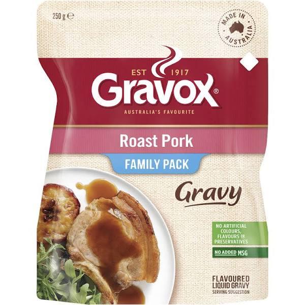 Gravox Roast Pork Pack Liquid Gravy Pouch 250g