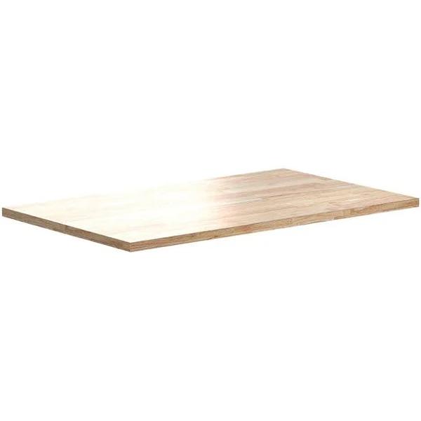 Desky Mini Rubberwood Desk Tops - Natural Timber / 1000x600mm