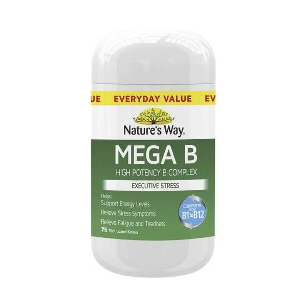 Nature's Way Mega B Executive Stress 75 Pack