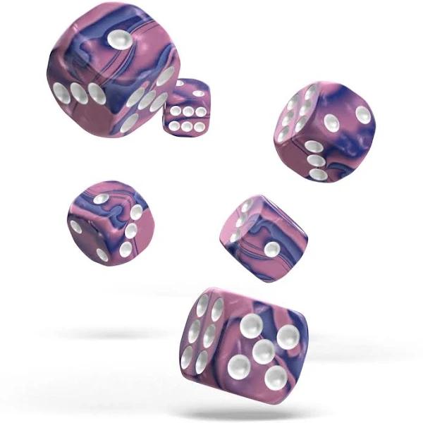 Oakie DOAKIE Dice D6 16 mm GemiDice - Venus (12)