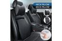 Car Seat Memory Foam Lumbar Back Pillow Support Back Cushion Neck Pillow Cushion