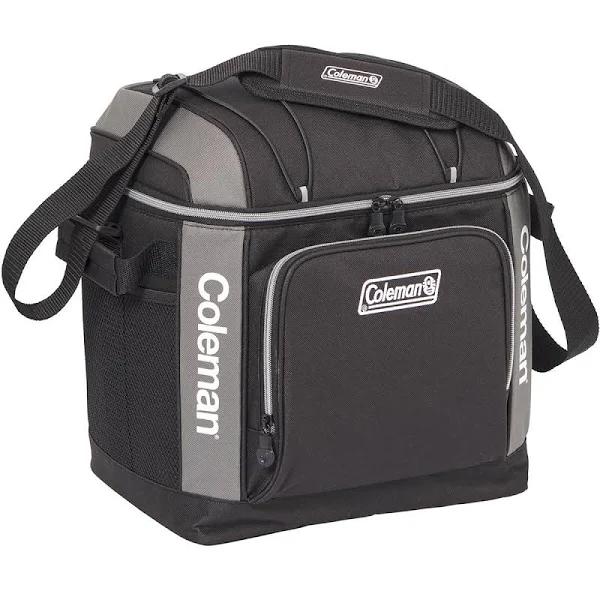 Coleman Soft Cooler 30 Can Black Grey