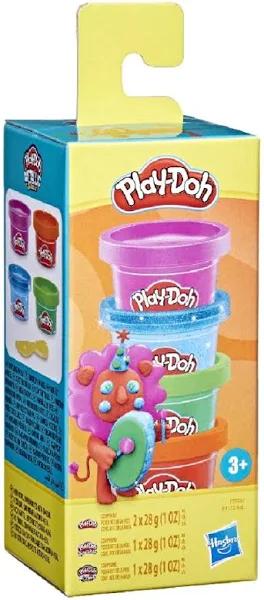 Play-Doh Sparkle 4 Pack - Animal