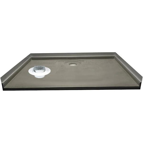 Wet Area Solutions (Aust) Pty Ltd 1200 x 900mm Rear Outlet 3 Sided Shower Tile-Over Tray