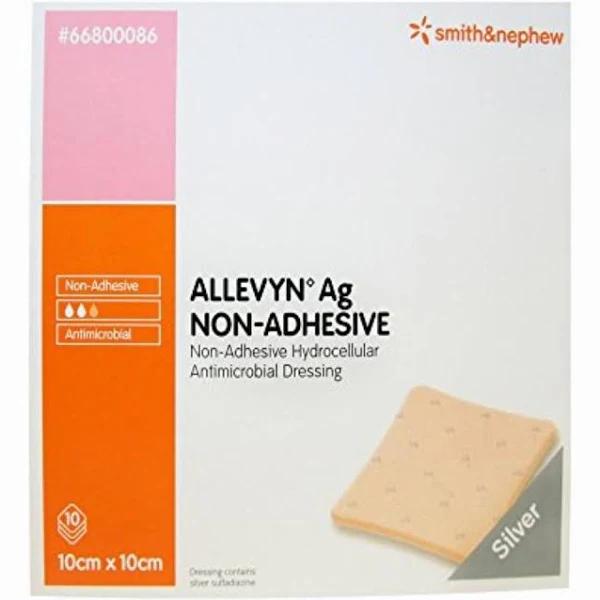 Allevyn AG Non Adhesive Dressings 10cm x 10cm - 10