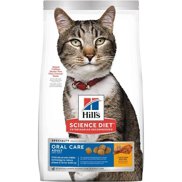 Hill's Science Diet Adult Oral Care Cat Dry Food 4kg