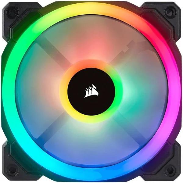 Corsair LL120 - 120mm Dual Light Loop RGB LED PWM Fan - 3 Pack