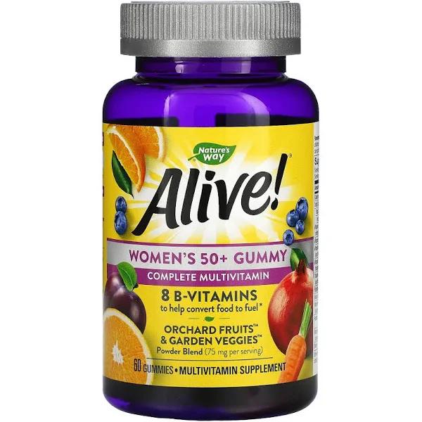 Nature's Way Women's 50+ Gummy Vitamins Multi-Vitamin/Mineral