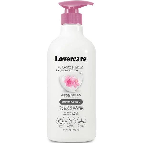 Lovercare Goat’s Milk Body Lotion 800ml – Cherry Blossom