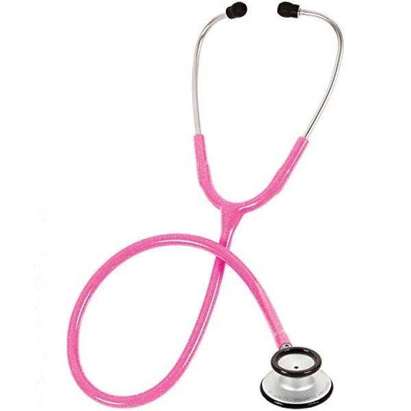 Prestige Clinical Lite 31 Stethoscope in Sparkles/hot Pink