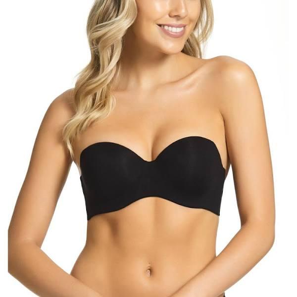 Kayser 4 Way Convertible Strapless Bra, 10C / Black