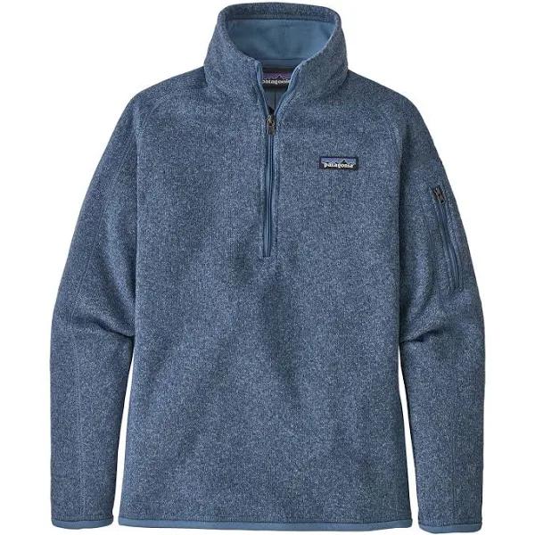 Patagonia Women's Better Sweater 1/4-Zip - Current Blue / M